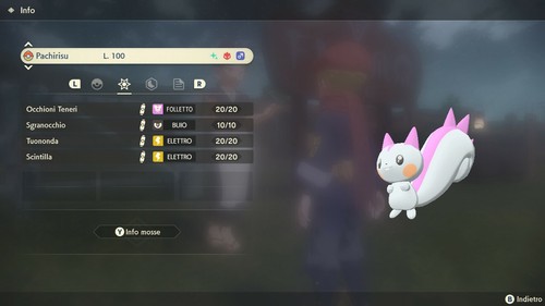 PACHIRISU ALFA SHINY 6IV FULLY TRAINED + ALL MOVES - LEGGENDE POKEMON: ARCEUS - Imagen 2 de 3