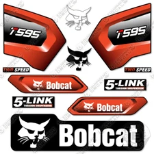 Fits Bobcat T595 Stage 5 Track Loader Decal Kit - 7 YEAR OUTDOOR 3M VINYL!