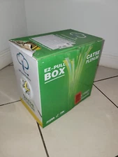 CAT5E Plenum 790ft Efficient Cables Solid 24AWG 350MHZ UTP White CMP Network