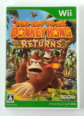 Donkey Kong Returns Nintendo Wii Spiel Software Japanische Version