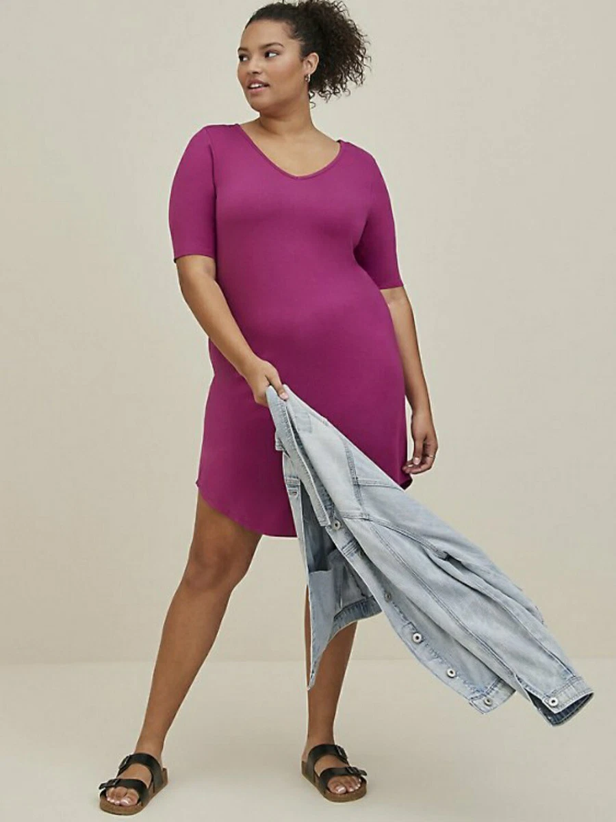 T shirt dress size cheap 18