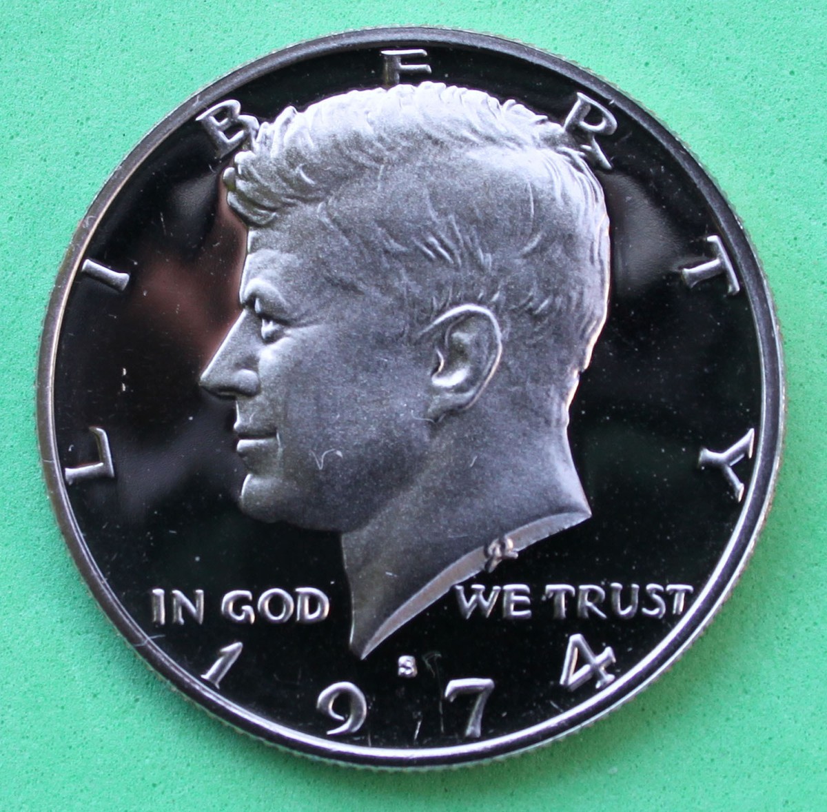 1974 S Kennedy Half Dollar CN Clad 50c Proof Coin JFK 50 Cents | eBay