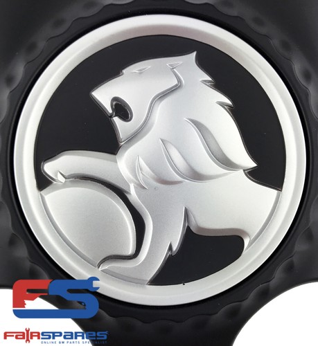 Genuine Holden VE Commodore SV6 SS SSV Alloy Mag Wheel Centre Cap in Pitch Black - Picture 2 of 3