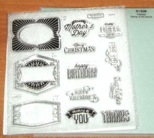 CTMH S1508 FRAMED HOLIDAYS, SPECIAL OCCASIONS, SENTIMENTS