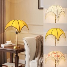 European LampShades Cloth Bead Table Lamp Shades Light Shade Cover Home Decor