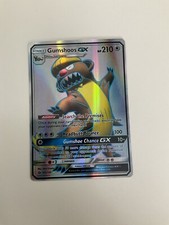 Pokémon TCG Gumshoos GX Sun & Moon Base Set 157/149 Holo Secret Rare