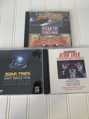 star trek conversational Klingon Deep Space Nine Harbinger Interactive Tech Man
