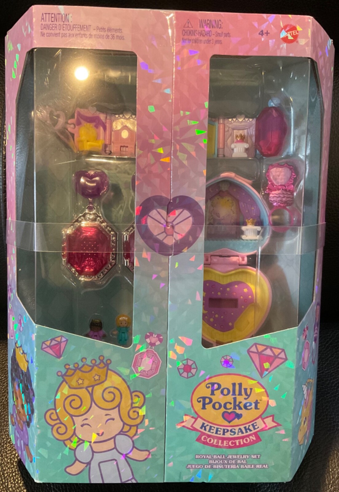 Polly Pocket Keepsake Collection Royal Ball Jewelry Set eBay