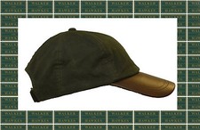 Uni-sex Wax Baseball LEATHER PEAK Cap Shooting Riding Outdoor 6 Colours One size