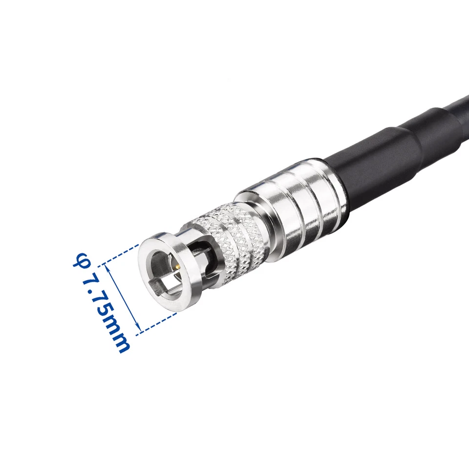 6G SDI Video Cable Micro HD BNC to Female for Blackmagic Video Assist 5" Monitor - Image 2 of 4