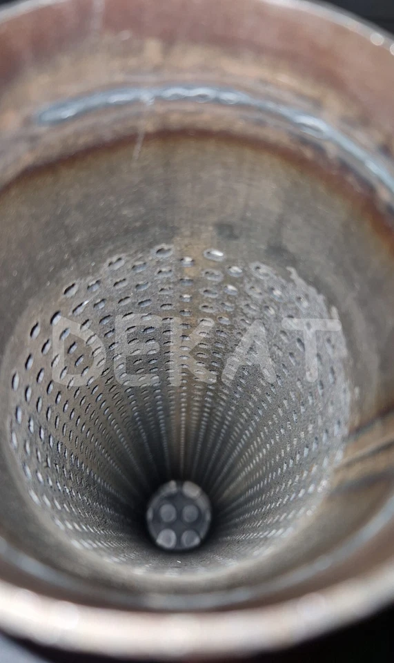 SILENZIATORE AUTO TONDO UNIVERSALE CENTRALE ACCIAIO INOX DIAMETRO Ø 70 MM L. 600 - Immagine 3 di 3