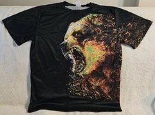 BEAR GRIZZLY ANIMAL GROWL ROAR FOREST T-SHIRT SHIRT