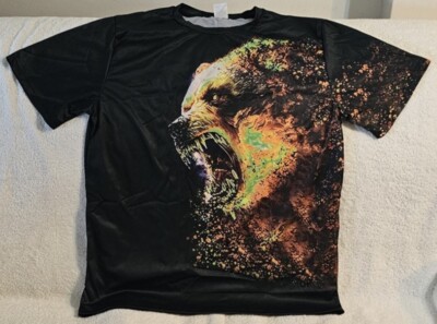 BEAR GRIZZLY ANIMAL GROWL ROAR FOREST T-SHIRT SHIRT