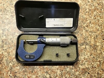MOORE & WRIGHT No 965 Mikrometer 0-1''