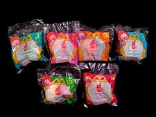 McDonalds Vintage 1998 Complete Halloween Set Of 6 Happy Meal Toys Sealed