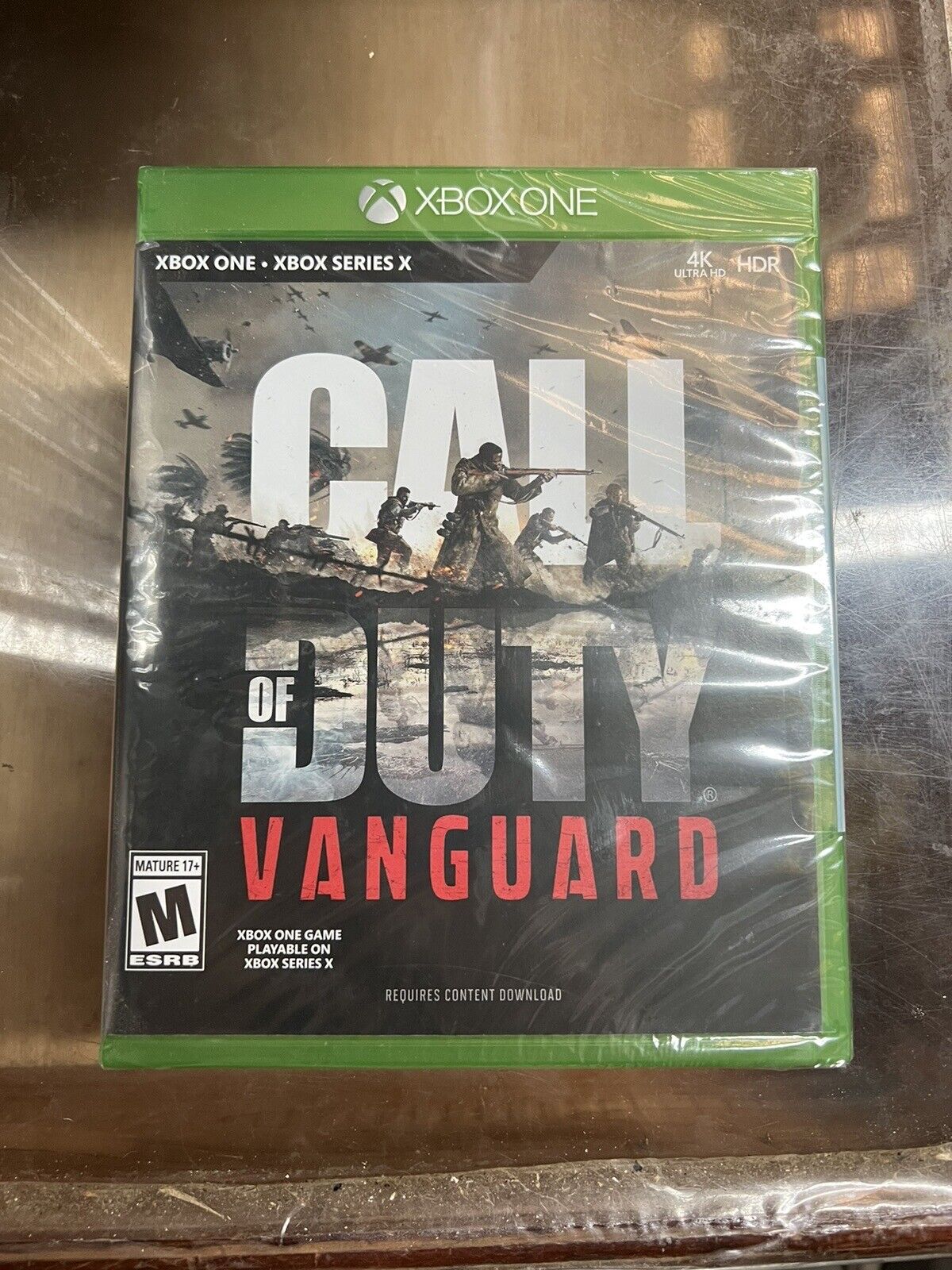 Call of Duty: WWII Xbox One Box Art Cover by fergana16