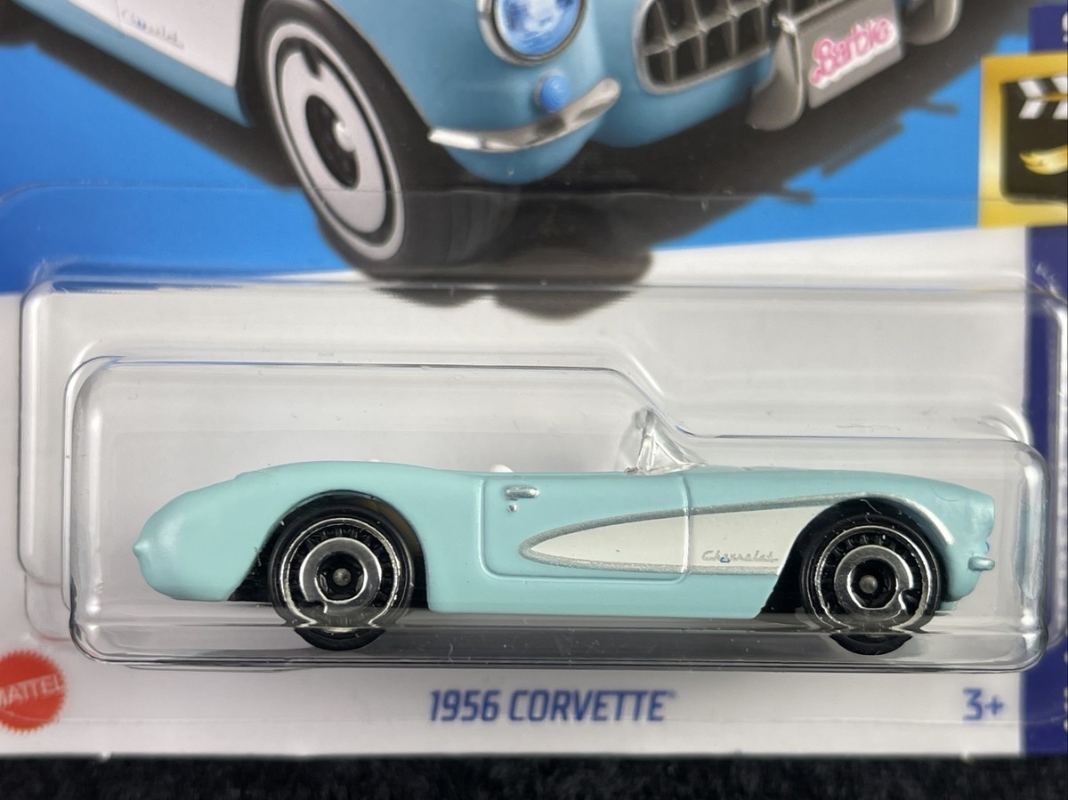 Hot Wheels 2023 HW Screen Time 9/10 Blue 1956 Corvette C1