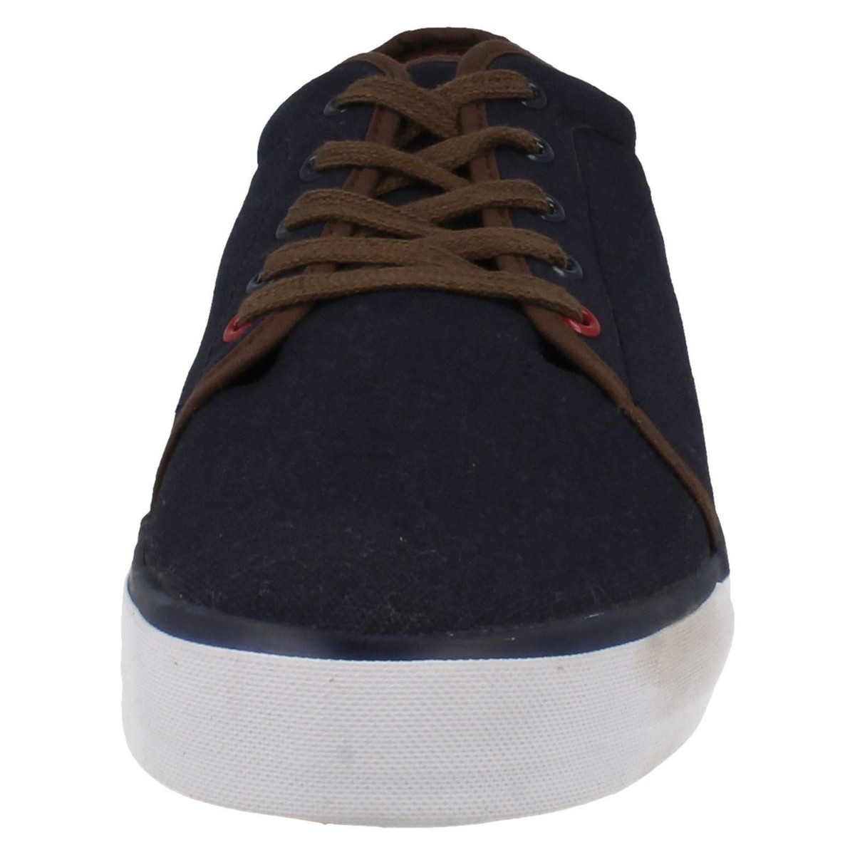 Chaussures Garçons LAMBRETTA Simba - Toile & Lacets - Style Décontracté - Tailles Variées - Neuf Avec Emballage