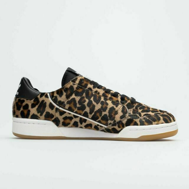 adidas continental 80 leopard