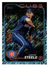 #318 Justin Steele Chicago Cubs 2024 Topps 582 Montgomery Club Foil
