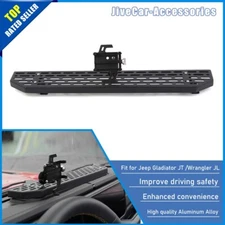 Dashboard Cell Phone Holder Mount Bracket Expand For Jeep Wrangler JL JT 2024+