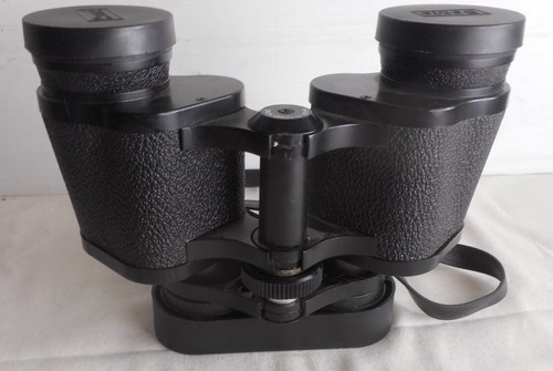 Sears Black 7x35mm Wide Angle Coated Optics Zoom Binoculars w/ Carry Case - Picture 4 of 5
