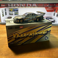 Mini GT Kaido House Nissan Silvia S13-R Kaido Drift V1 Gray 1:64 Diecast