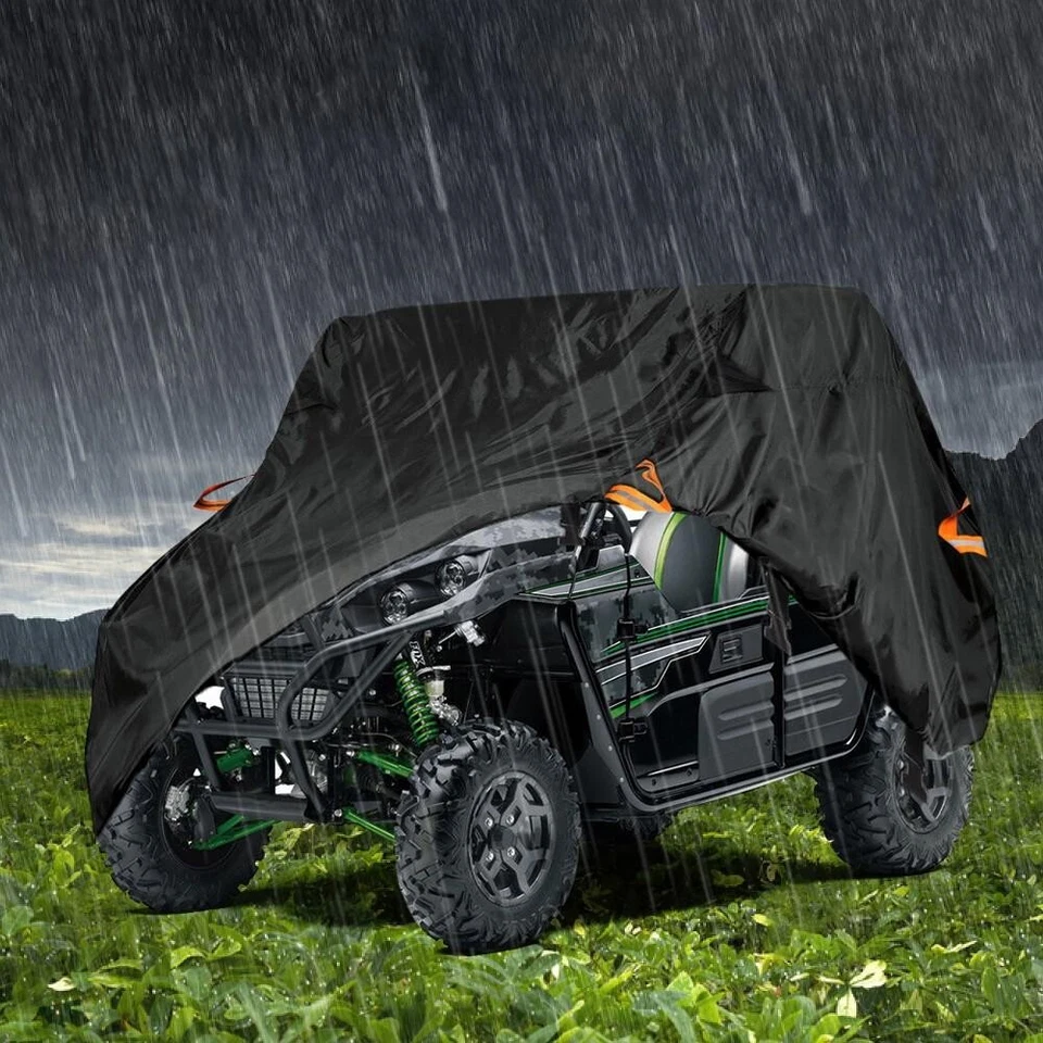 Side-By-Side Utility Vehicle Storage Cover Waterproof For Kawasaki Teryx 750 800 Foto 2 de 4