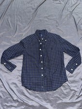 Boys Ralph Lauren Polo Button Up Blue Small 8