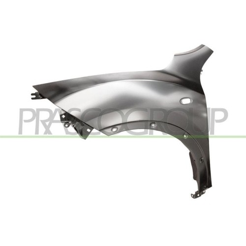 Aile avant gauche Prasco DS7003014 pour Nissan Qashqai en acier noir