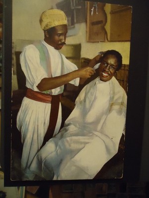 alte AK Marokko - Marokkanischer Barbero - Marokkanischer Barbier -1915