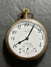 Antique GF Waltham Pocket Watch Grade 620 Model 1908 16s 15j Runs Keeps Time