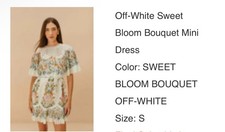 Farm Rio Floral Dress Size small S