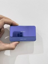 90 New Sony Cyber Shot DSC-T110 Digital Camera Purple W/SD Card Charger Battery