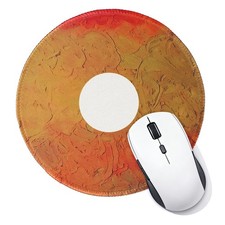 Donut Round Mouse Pad, 7.9 Inch Cute Mouse Pad, Brown