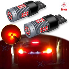 7443-SCK Red LED Strobe Flashing Blinking 5-Times Brake Tail Lamps Safety Alert