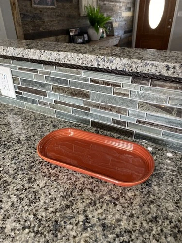 Fiesta HLC Paprika Bread Utility Tray Fiestaware Retired