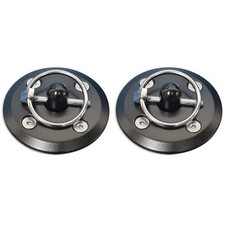 Eddie Motorsports Ms110-44ba Hood Pin Kit Gloss Black Eddie Motorsports Ms110-44ba Hood Pin Kit Gloss Black