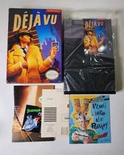 Deja Vu Nintendo NESGams Complete In Box CIB Authentic Clean Super Complete