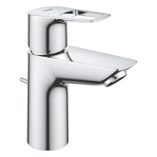 Grohe Basin Mixer Tap Mono Chrome 162mm Single Lever With Pop-Up Waste Modern