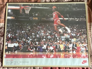 Michael Jordan Slam Dunk Poster | eBay