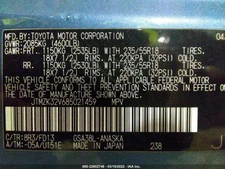 Used Right Tail Light Assembly fits: 2008 Toyota Rav4 Right Grade A