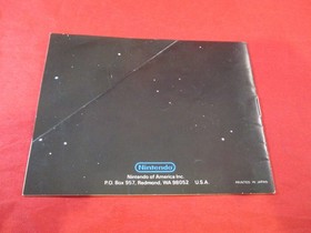 10-Yard Fight Nintendo NES Instruction Manual Booklet ONLY 10yard