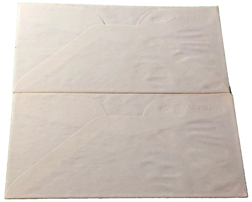 Lyndon B. Johnson Inauguration 1965 FDI Cover Lot of 2 - Image 2 of 2