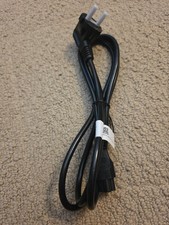 4.9' ft 1.5m 18 AWG Europe EU 3 Prong Power Cord IEC320 C5 to CEE 7/7