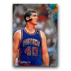Bill Laimbeer #3 Art Card Limited 44/50 Edward Vela Signed (Detroit Pistons)