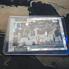 2026 Topps Philadelphia Eagles #276 topps chrome x-factorl NFL Football Card