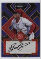 2023 Wild Card Mania Square Purple Kaleidoscope 2/8 Jhailyn Ortiz Auto 03j5