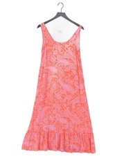 Hush A-Line Maxi Dress UK12 in Orange