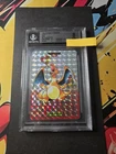 1996 POKÉMON BANDAI CARDDASS CHARIZARD #6 RED PRISM HOLO BGS 8